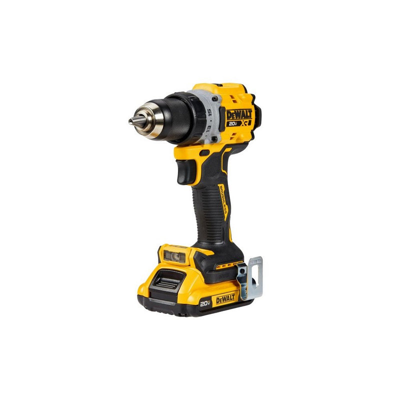 Taladro atornillador 1/2 pulg (12.7 mm) 20voltios 2 baterias DEWALT