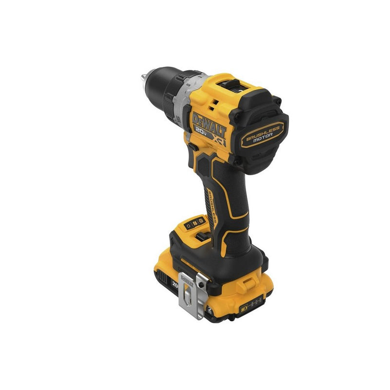 Taladro atornillador 1/2 pulg (12.7 mm) 20voltios 2 baterias DEWALT